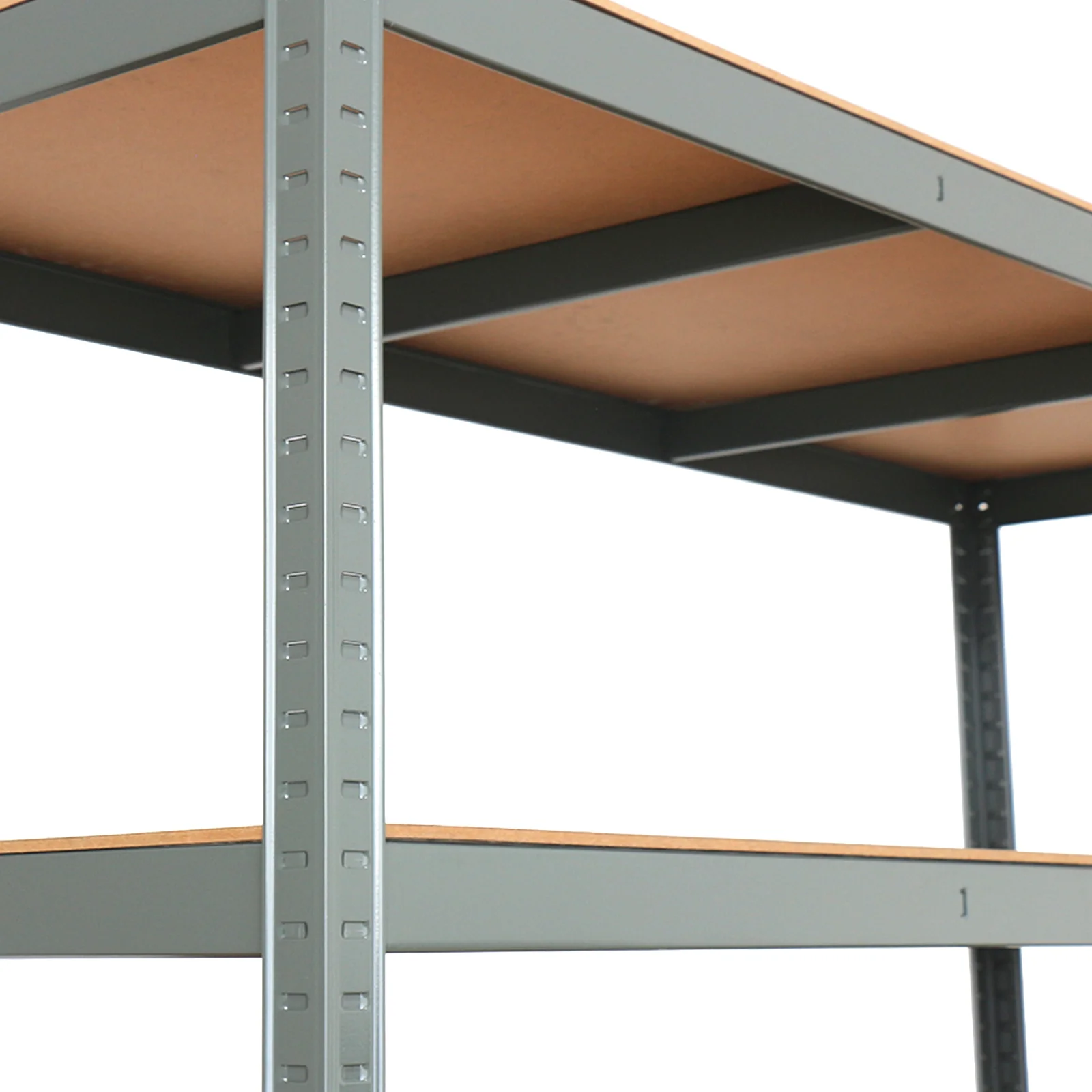 COOKCOK Storage Shelving Unit, 5 Tier Metal Shelf, 43.31″ x 17.72″ x 70.87″, Adjustable Garage Storage Shelf, Heavy Duty Shelving Utility Shelf, 1500lbs Capacity, Gray