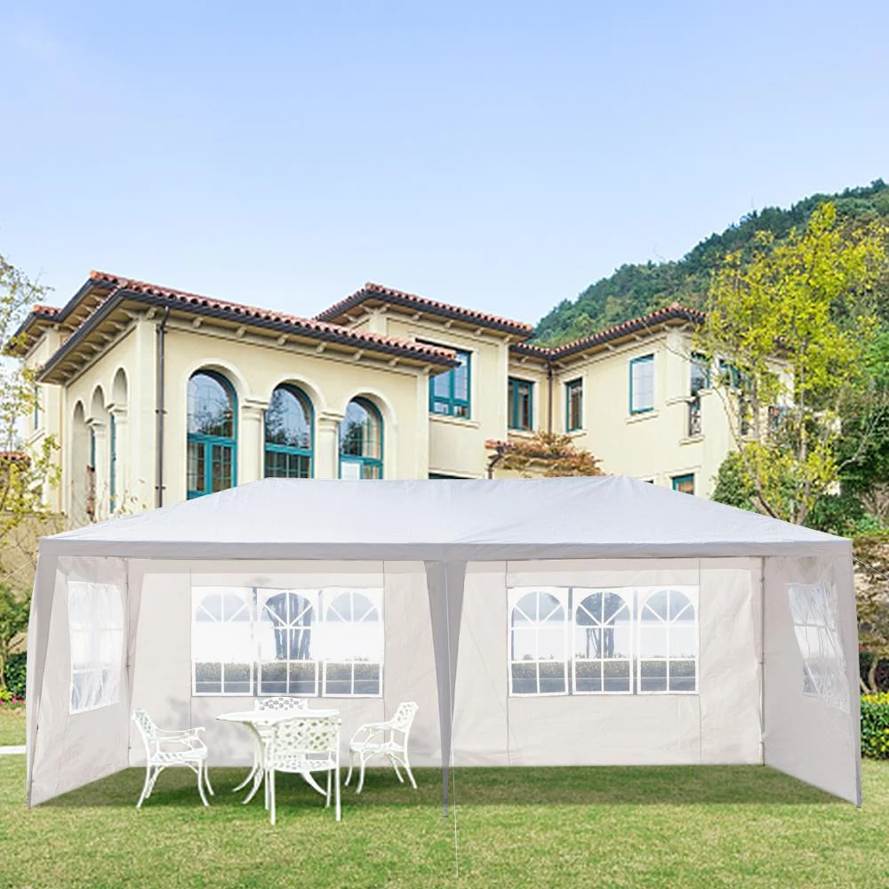 Ktaxon 10' X 20' Canopy Tent with 6 Side Walls for Party Wedding Camping and BBQ