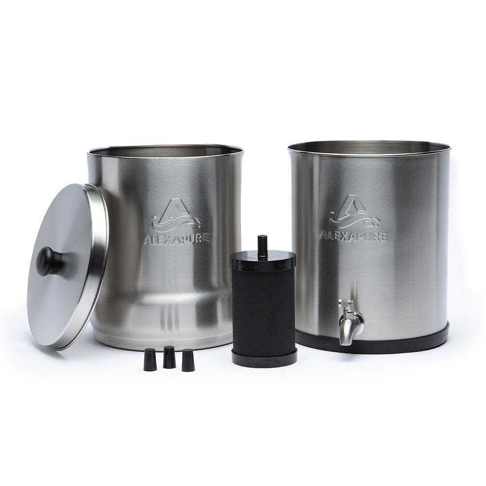 Alexapure Pro Gravity Water Filtration System, 2 1/4 Gallons – Pro