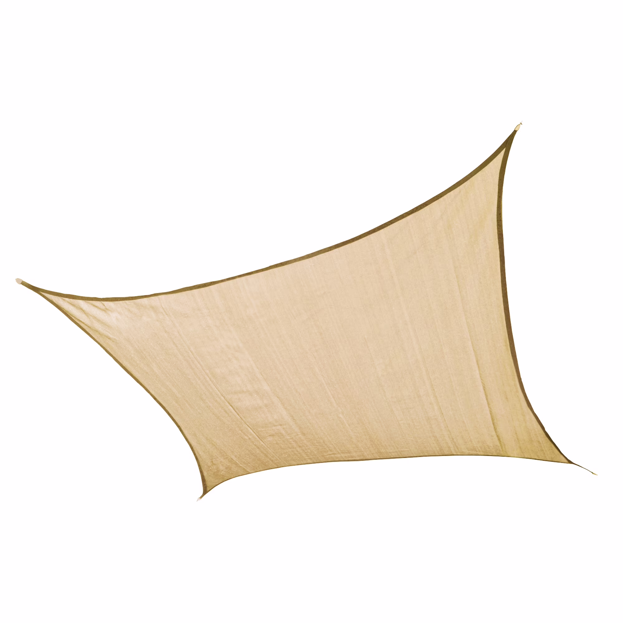 ShelterLogic Shade Sail Square - Heavyweight (Attachment point/pole not included) 16' x 16' Sand