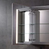 24" x 32" Single Door LED Light Bluetooth Medicine Cabinet