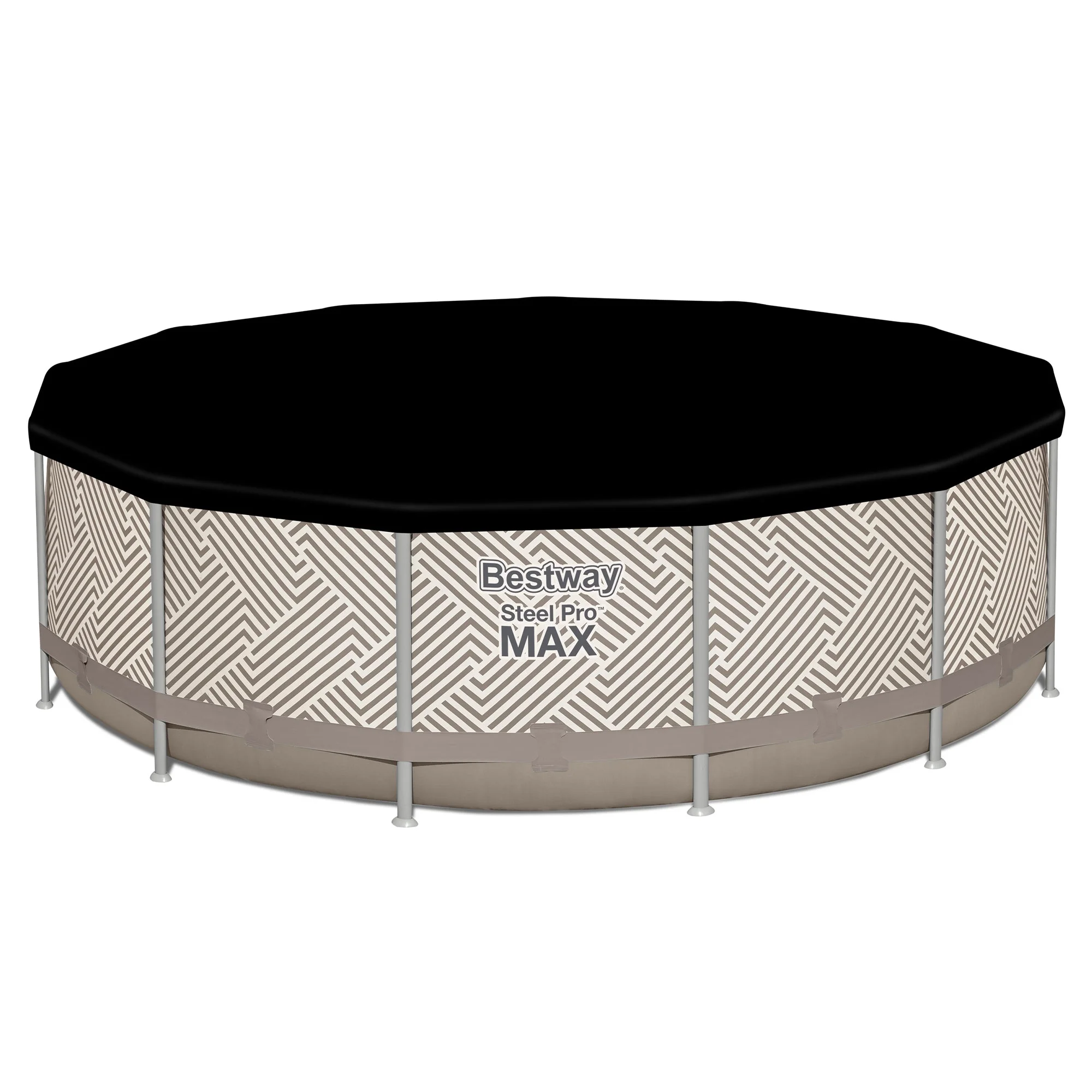 Bestway Steel Pro MAX 12' x 30" Above Ground Outdoor Swimming Pool Set