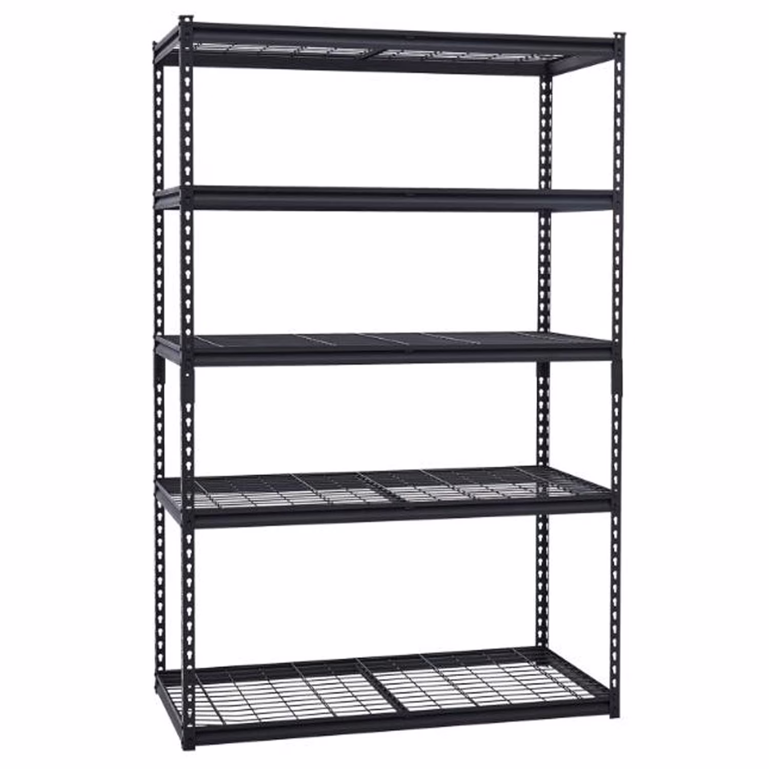 Ataucjin Garage Shelving, Heavy Duty Garage Shelving 48" L x 18" W x 72" H, 2500lbs Load Bearing Storage Shelves Adjustable, Durable Metal Storage Shelves, Easy Assemble for Garage, Basement
