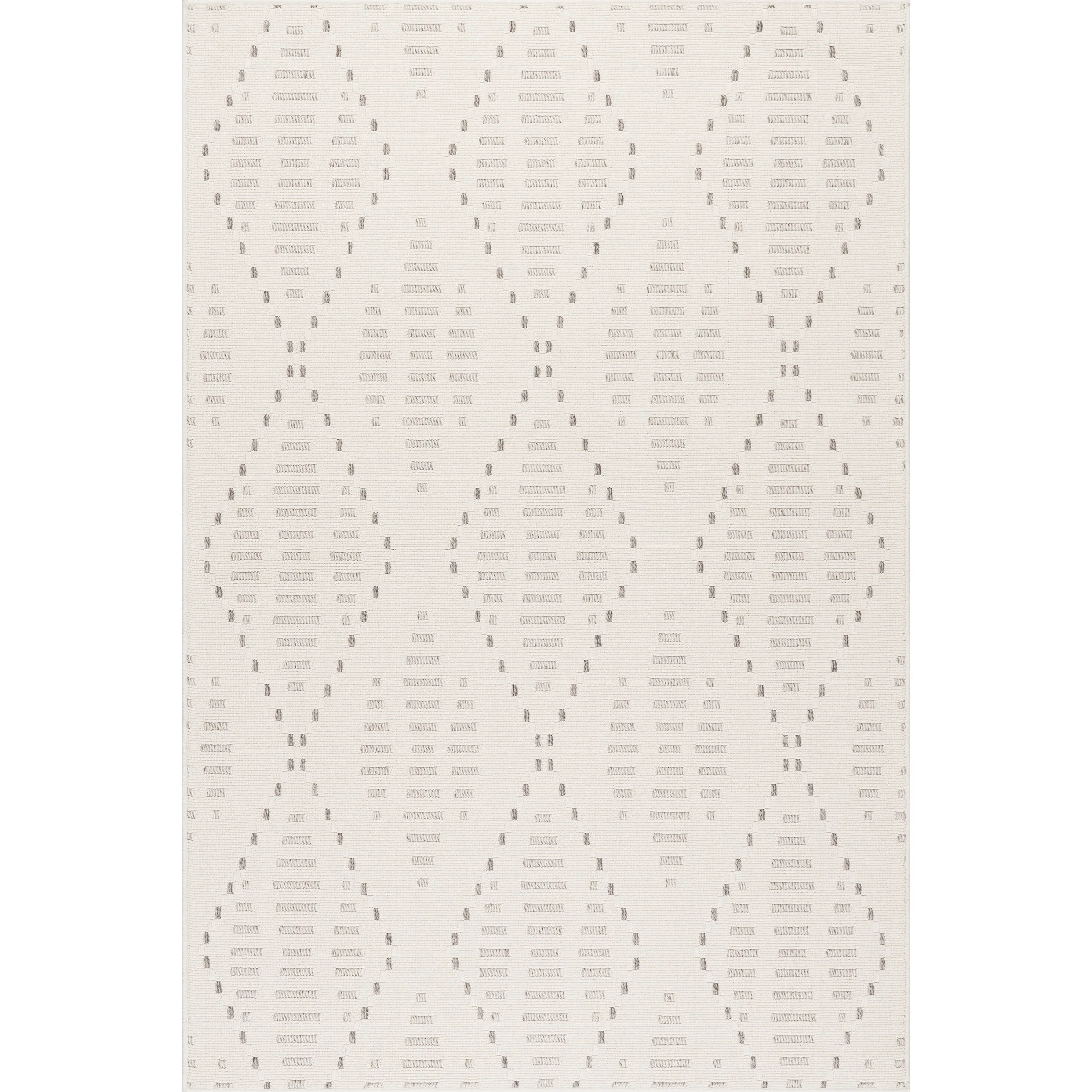 nuLOOM Hestia Trellis Indoor/Outdoor Area Rug, 9' x 12', Hestia Cream