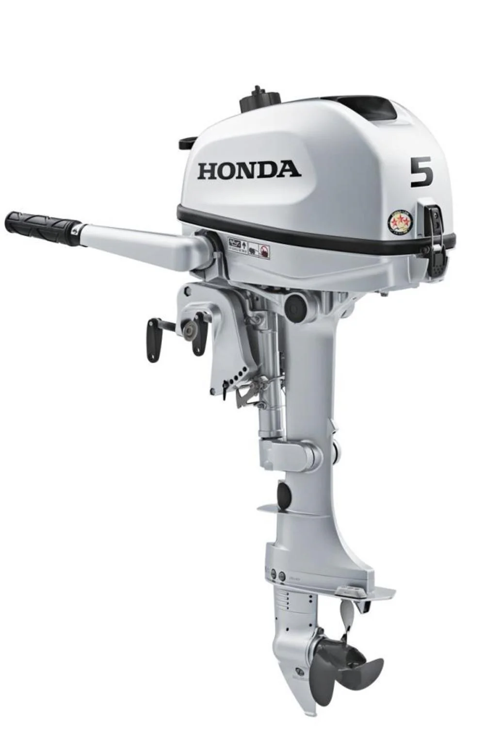 2025 Outboard Motor 5HP with Tiller Handle 20 Shaft