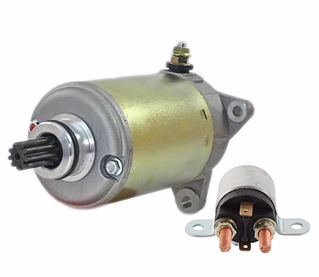 New Starter And Relay Fits Canam UTV Maverick Max 1000R X 1828004050 428000-358