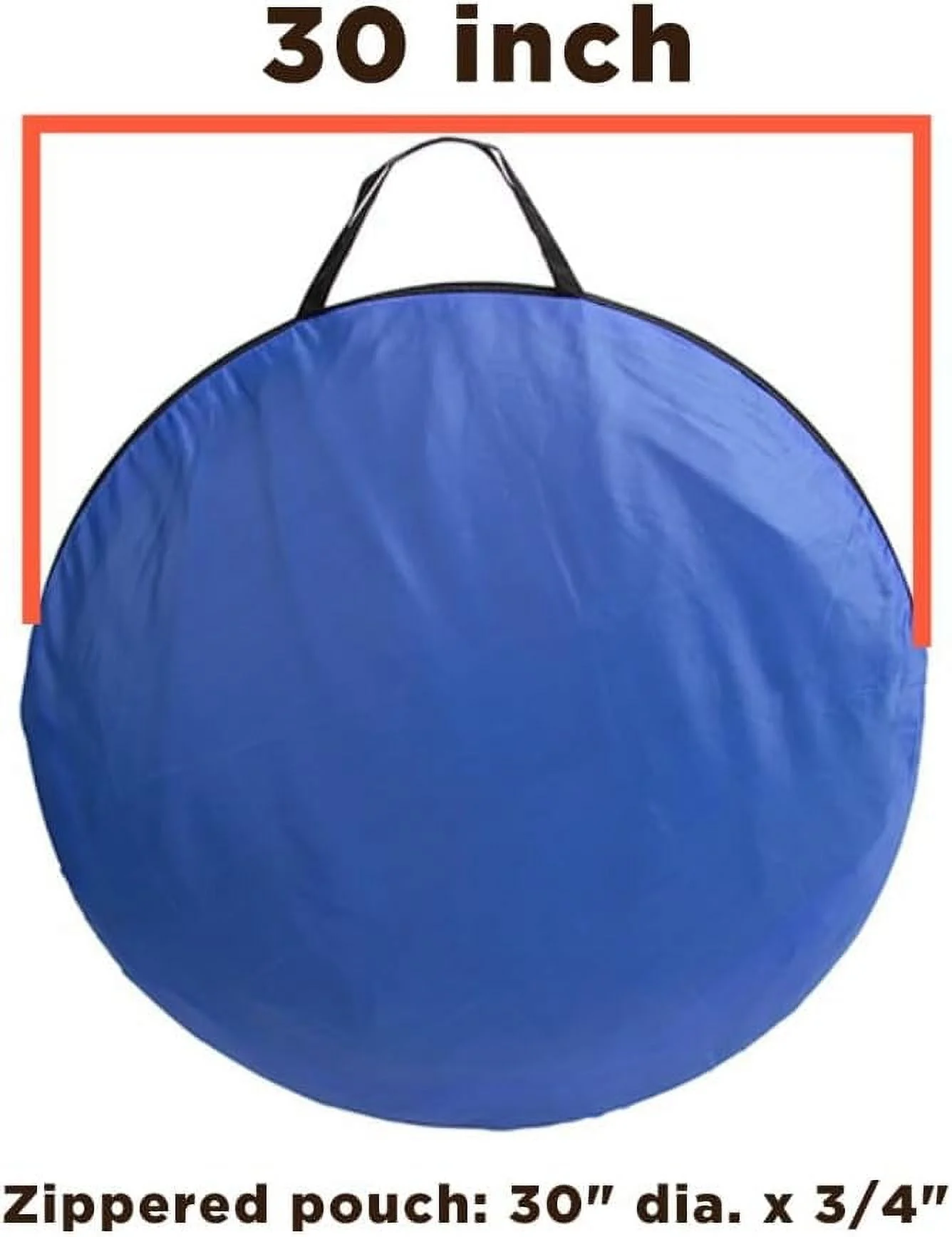 Classic pop-up beach tent sunshade portable outdoor home tent with handbag (shade size: 86 inches long x 47 inches wide x 39 inches high)