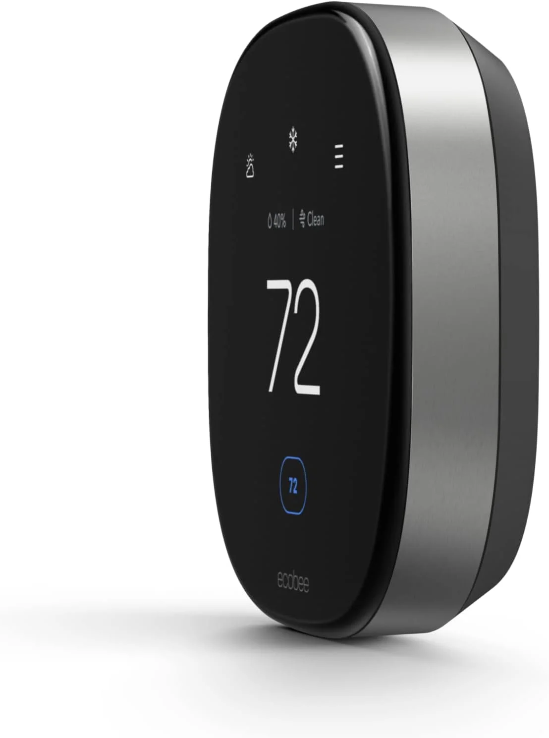 Ecobee EB-STATE6P-01 Smart Thermostat Premium Wi-Fi Thermostat 1.0 / 6P, 1-1/48 in D Outside x 4-1/12 in OAW x 4-1/12 in H Outside