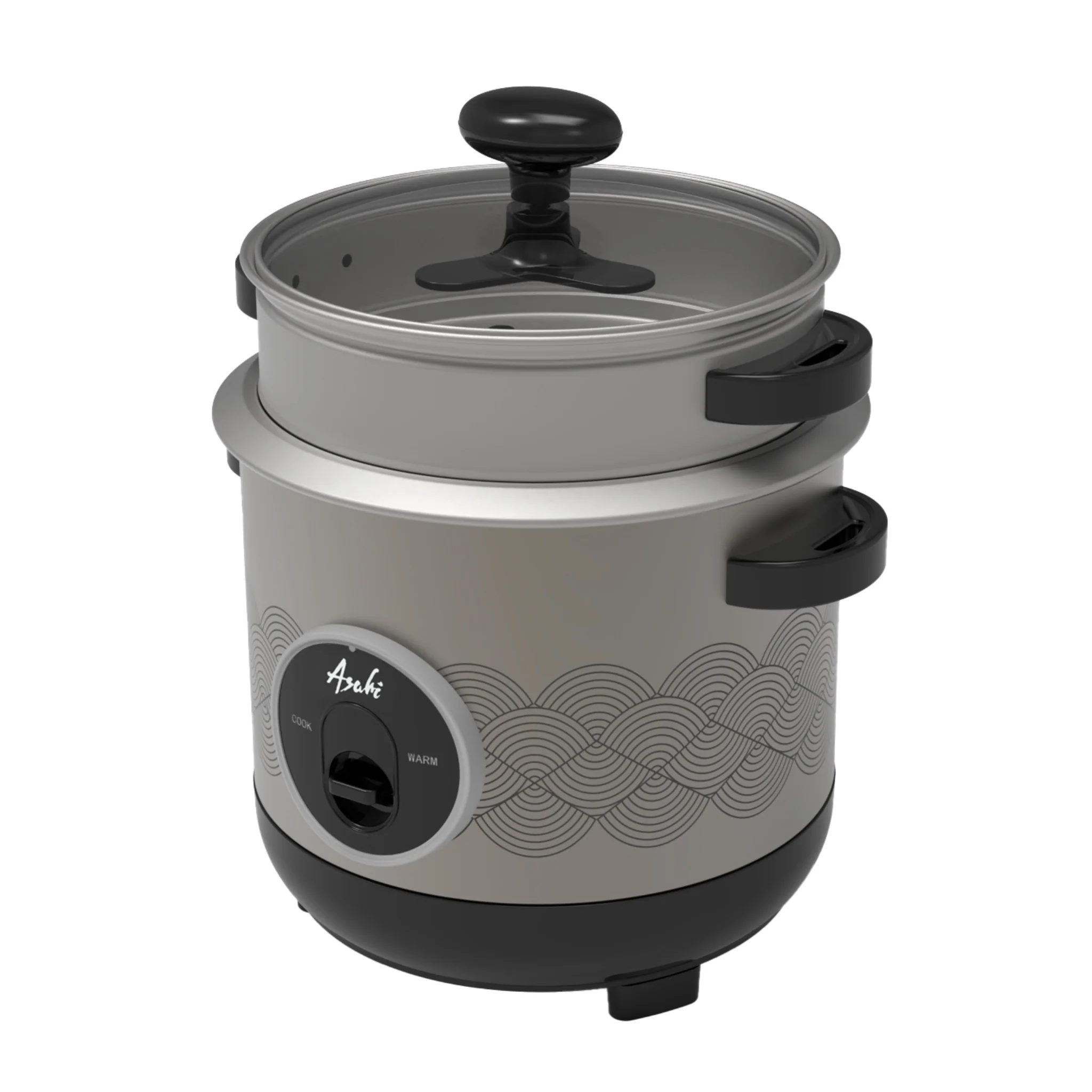 Rice Cooker Steam Cooking with Versatile Cooking Functions Configuration B