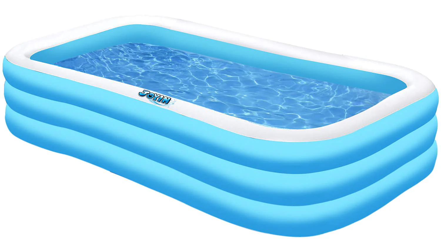 Joyin 120" Inflatable Family Swimming Pool 120" X 72" X 22" Full-Sized Inflatable Lounge Pool for Baby, Kiddie, Kids, Adult, Infant for Ages 3+. Seasonal merriment Water Party /Family Activity