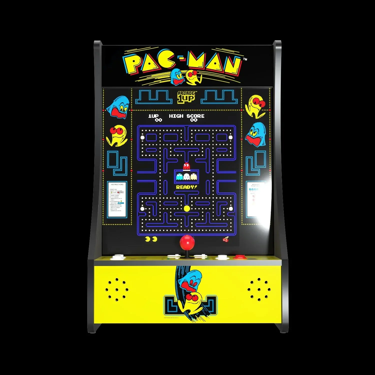 Arcade1Up Pac-Man Partycade 17-Inch LCD, 5 Games, 28.75 x 18.5 x 7.5 Inches – PAC-D-10277