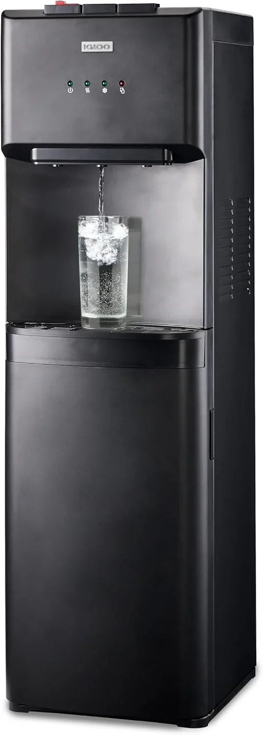 Igloo Bottom Loading Water Cooler Hot Cold Room Temperature Dispenser Stainless Steel
