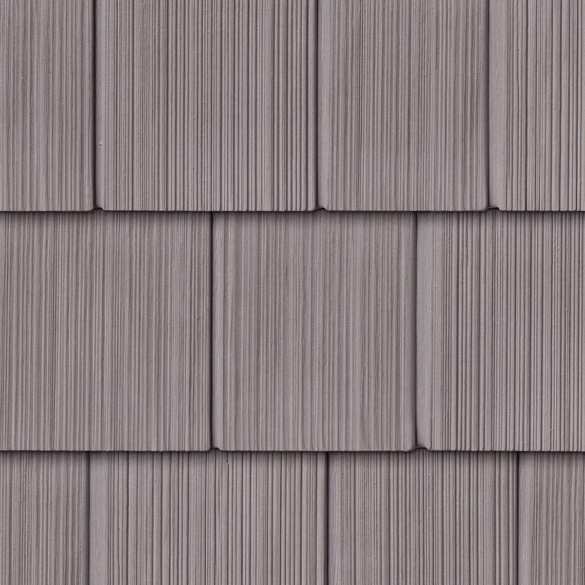 The Foundry Vinyl Perfection Shingles, 7in W X 60 3/4 L, 34 Panels/Carton, 100 Sq Feet, Shadow - 008