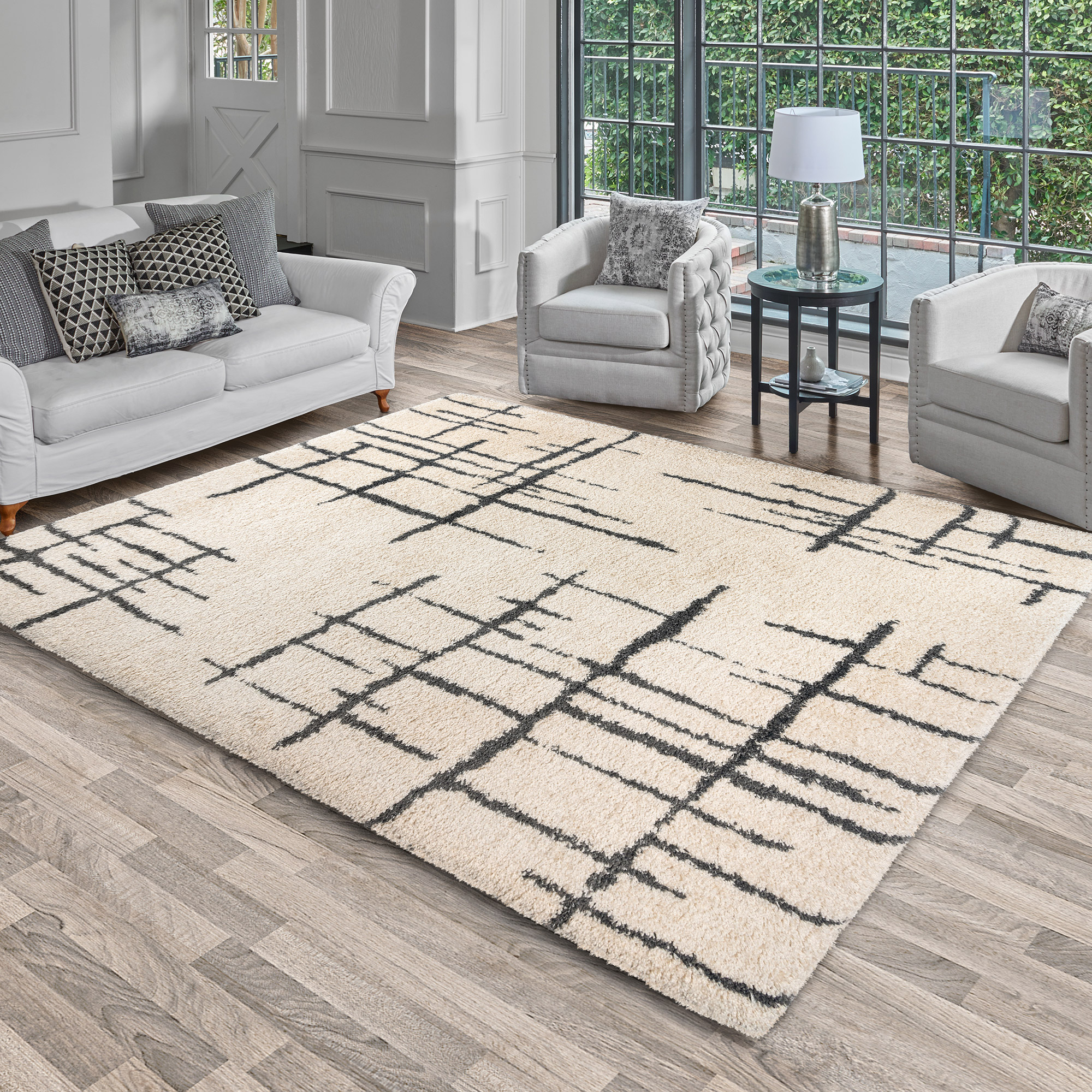 Thomasville Marketplace Luxury Shag Rug Collection, Meara, 6’6″ x 9’6″