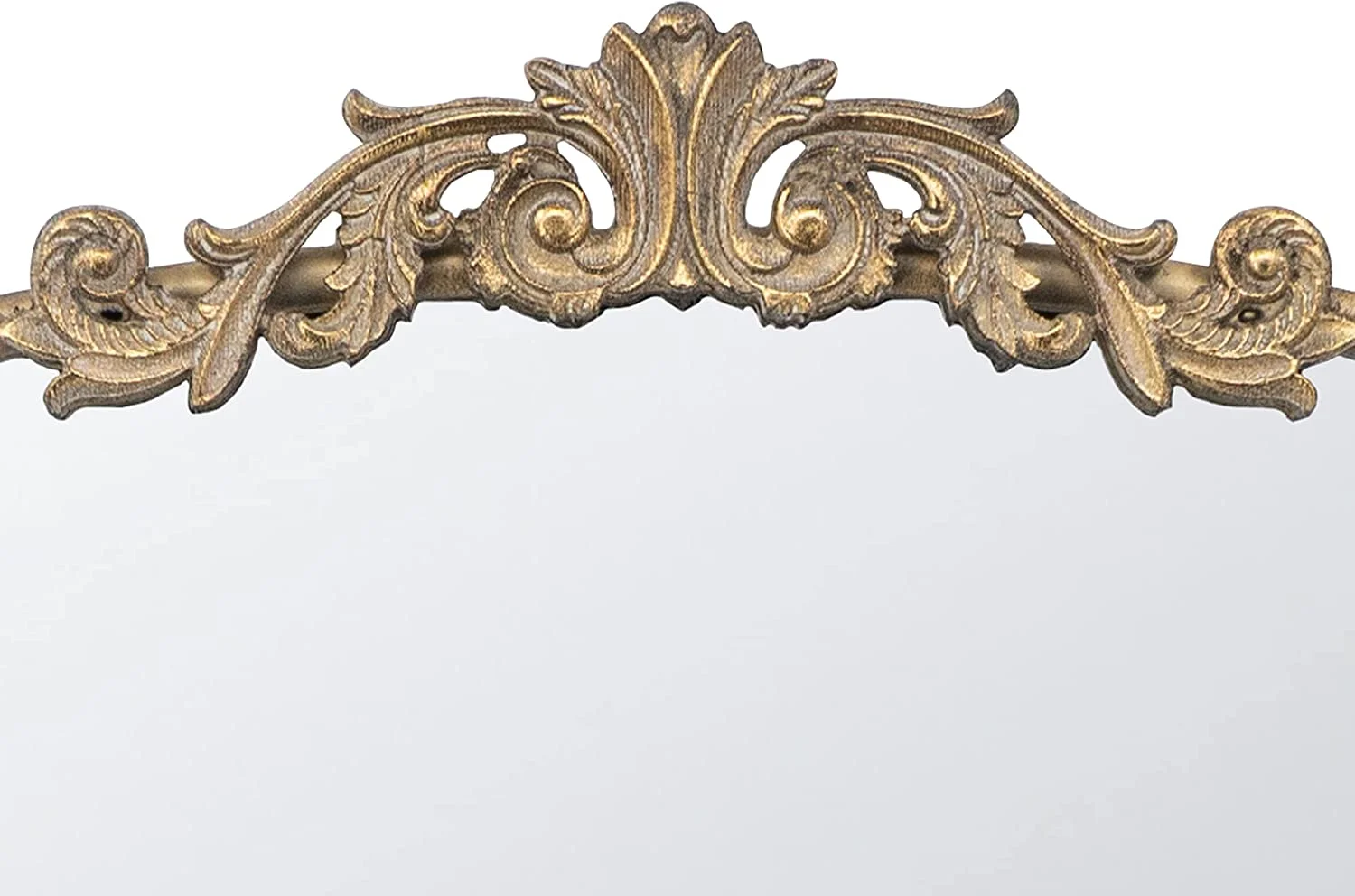 A&B Home Arched Mirror - 24" x 36" Gold Mirror for Wall Decor