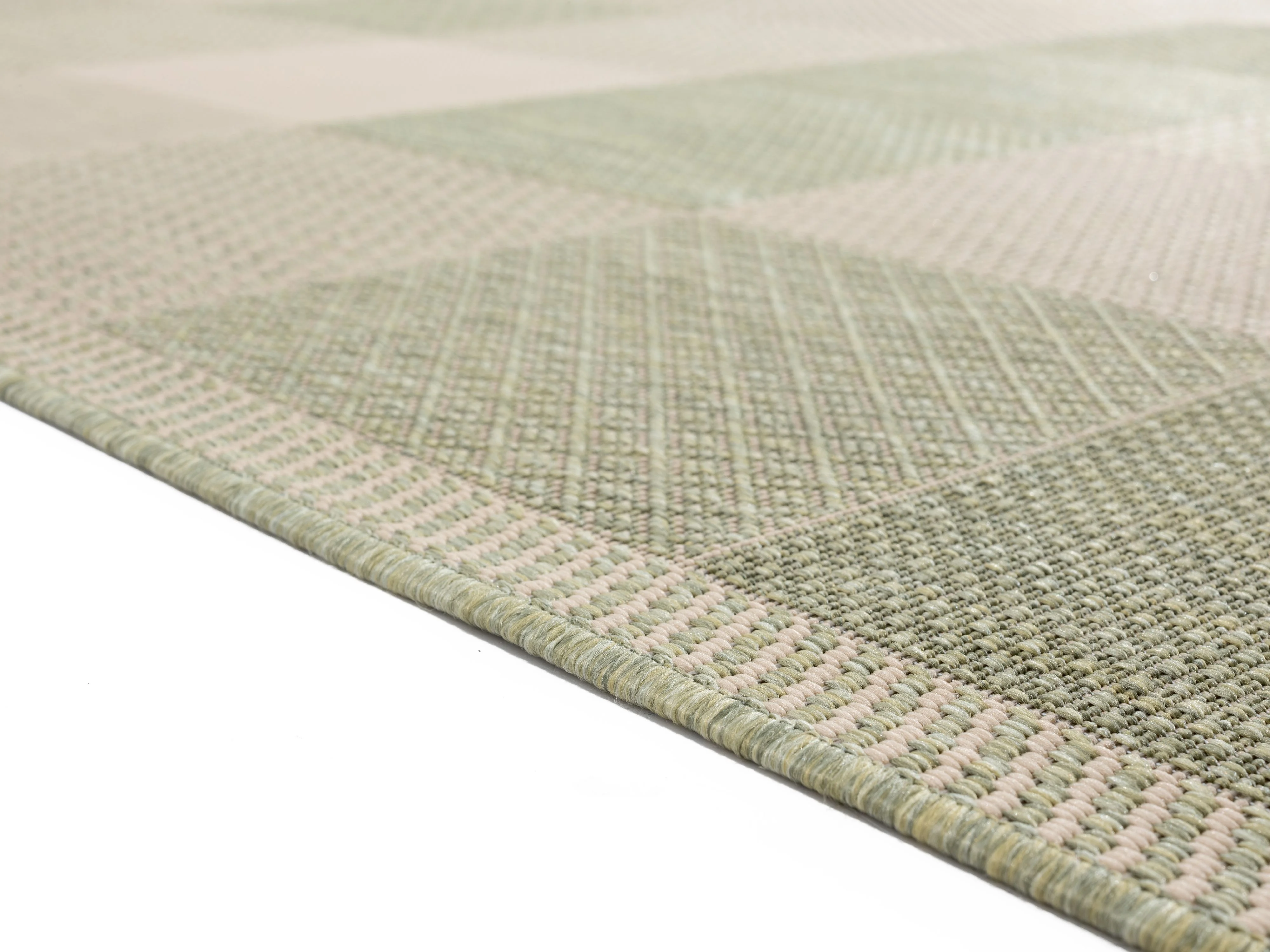 United Weavers Mali Dabeda Contemporary Geometric Area Rug, Orange, 5'3" x 7'6"