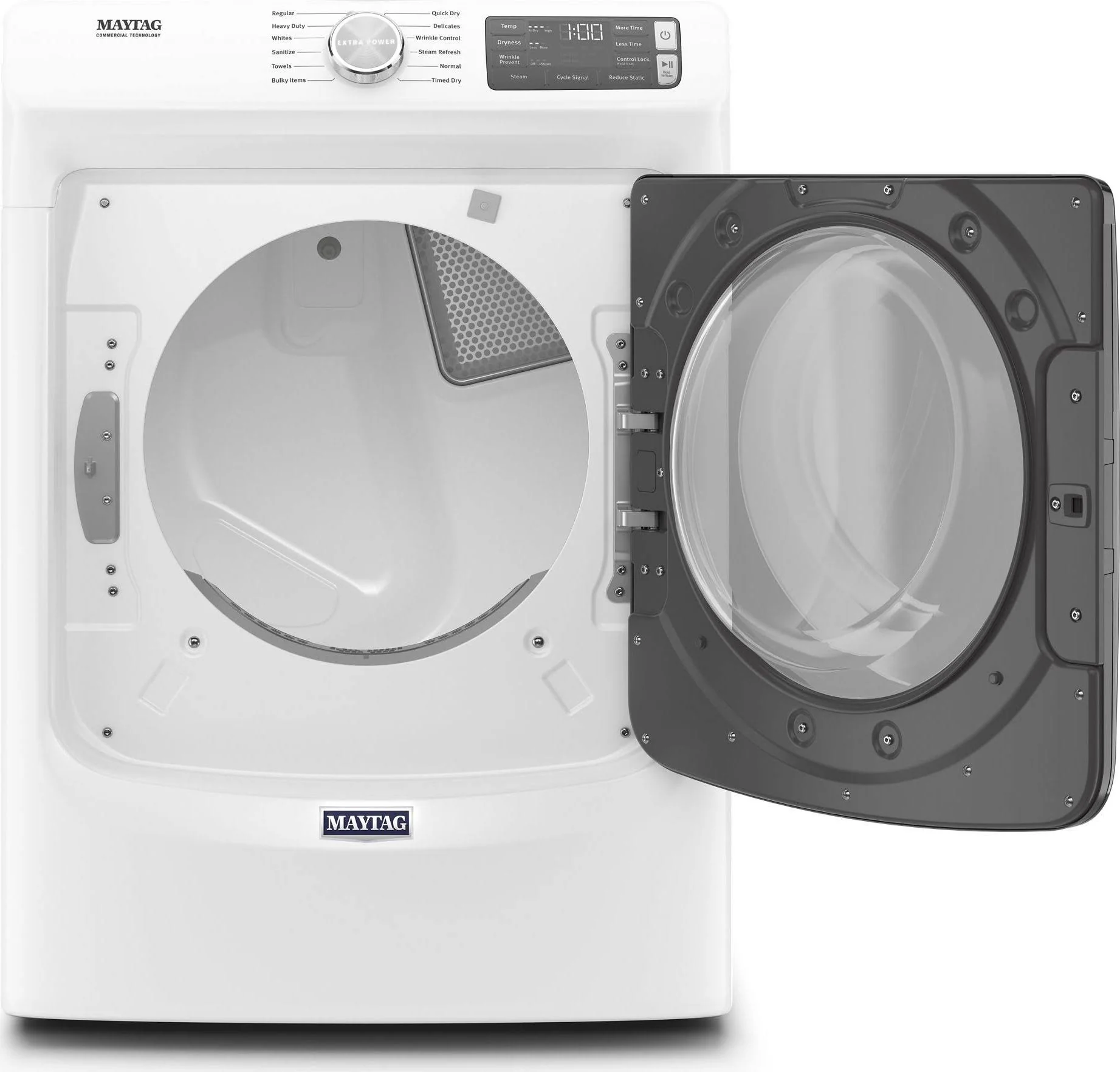 MED6630HW Front-Loading Electric Dryer - White