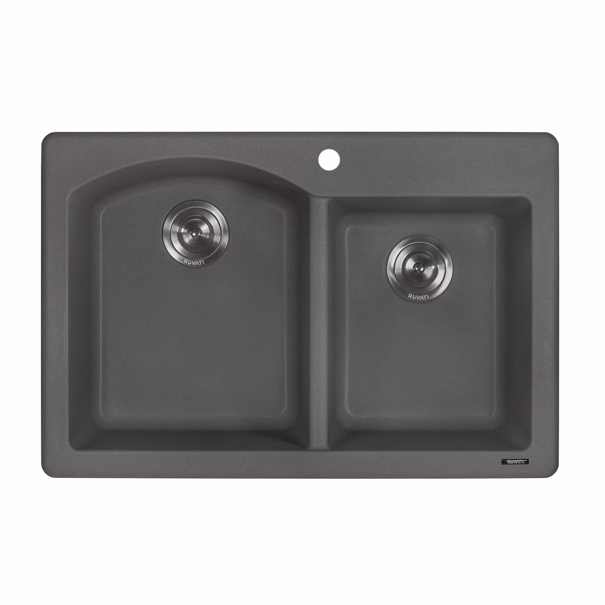 Ruvati RVG1344BK 33 x 22 inch epiGranite Kitchen Sink - Midnight Black