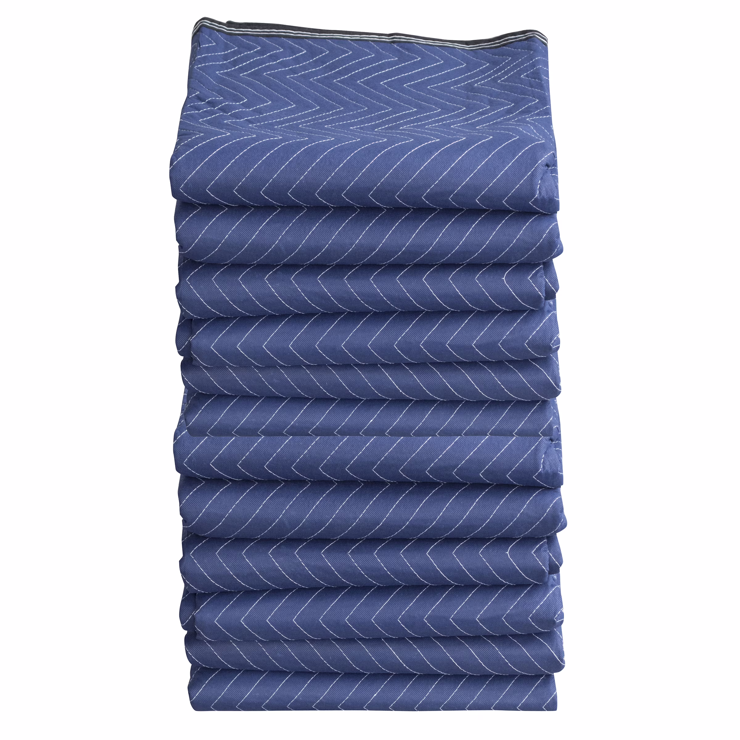 Buffalo Tools 72 x 80 inch Reversible Moving Blanket Set – 12 Pack