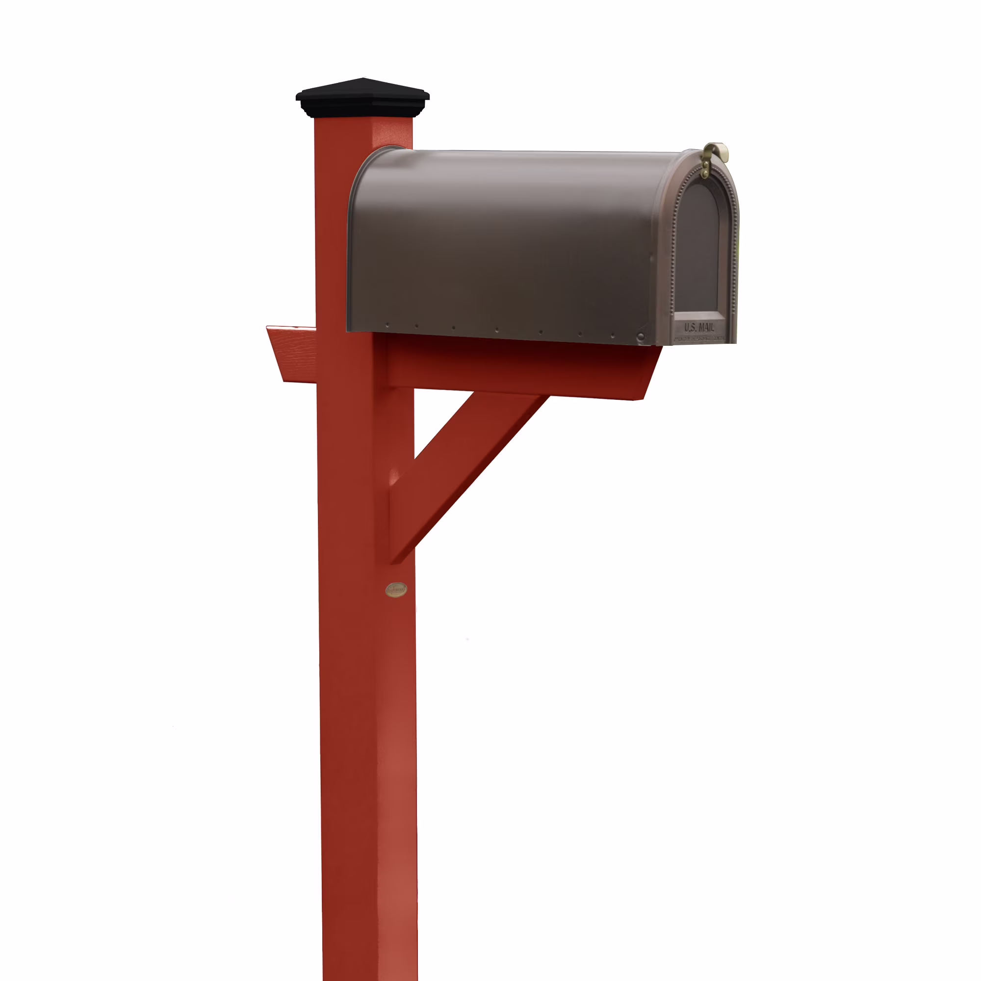 Highwood Hazleton Mailbox Post - In-Ground, 41" H, 4" x 4" Post