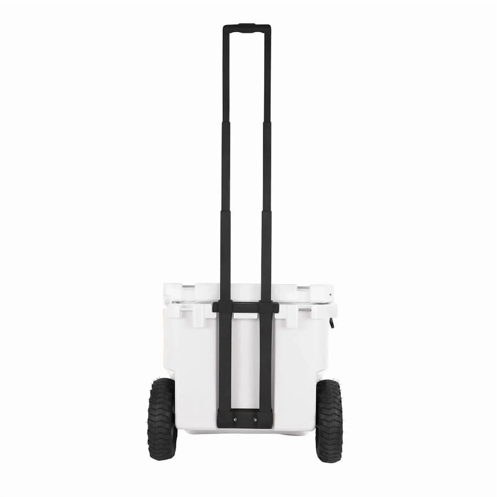 RovR RollR 45-Qt Wheeled Cooler With Handle And Collapsible LandR Bin - Powder - 45PROLLRWB