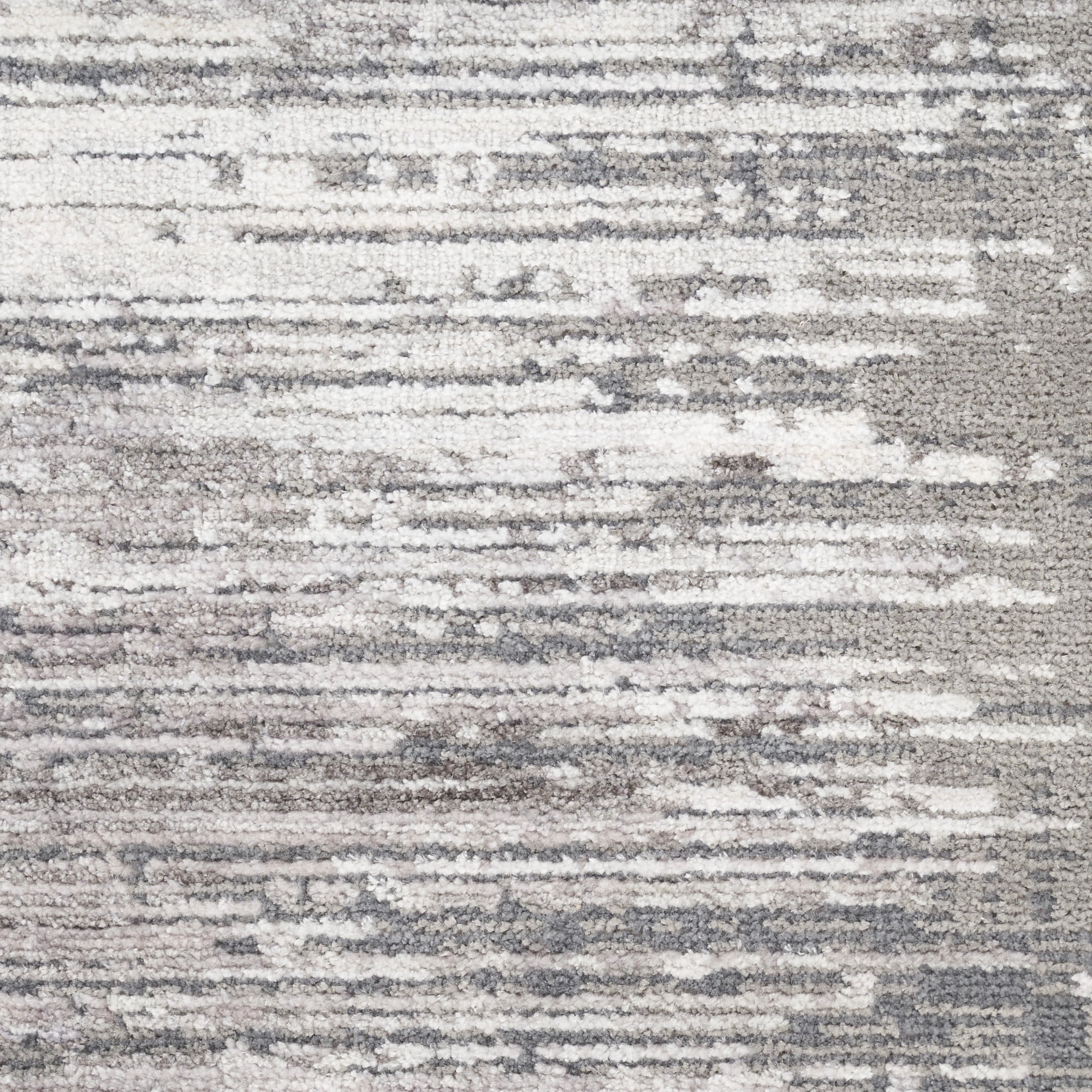 Nourison Modern Abstract Abstract Grey Gold 5'3" x 7'6" Area Rug (5x8)