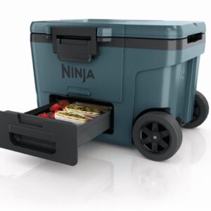 Ninja FrostVault 45QT Wheeled Cooler, Ocean Blue - FB245AOB