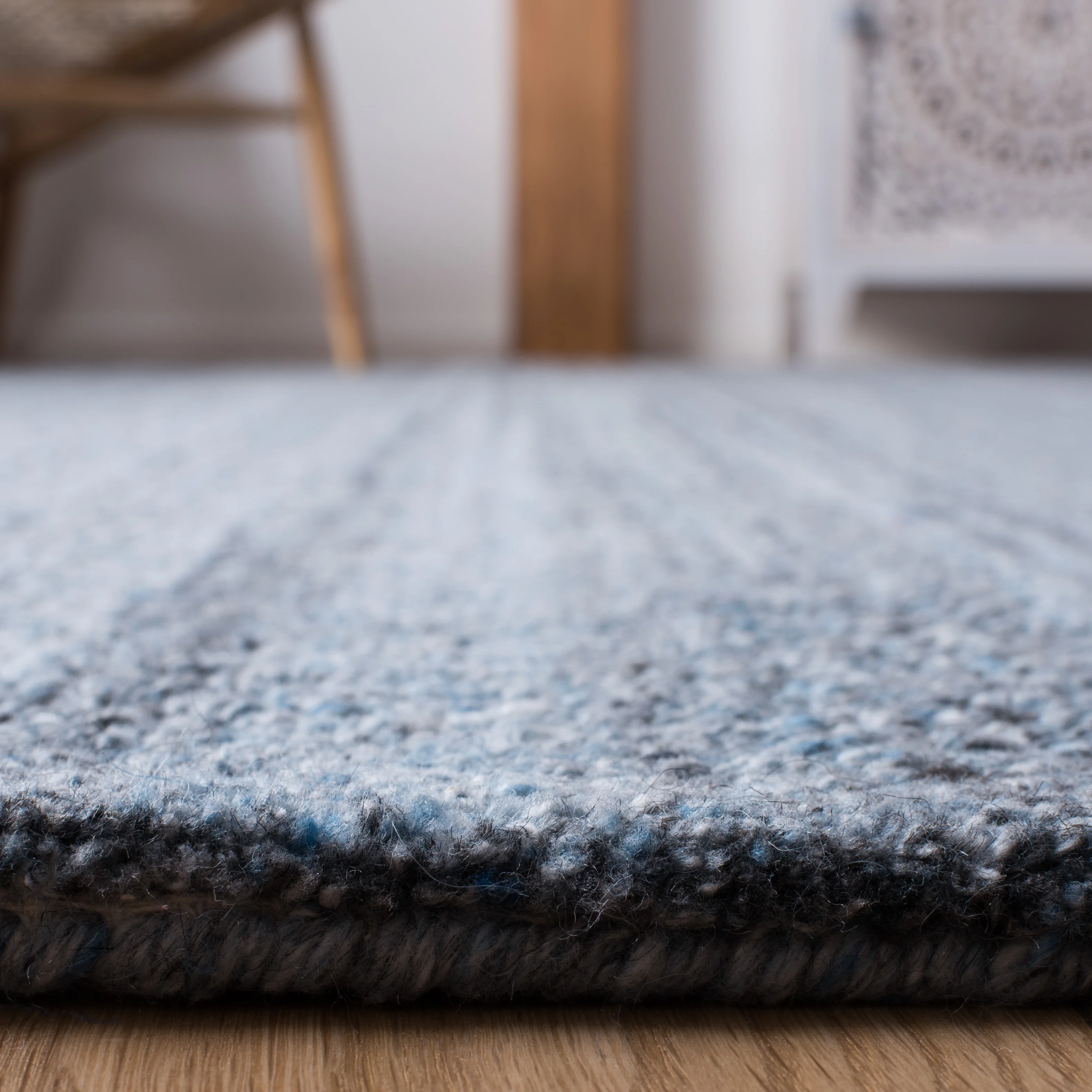 SAFAVIEH Abstract Candelario Solid Runner Rug, Gray, 2'3" x 8'