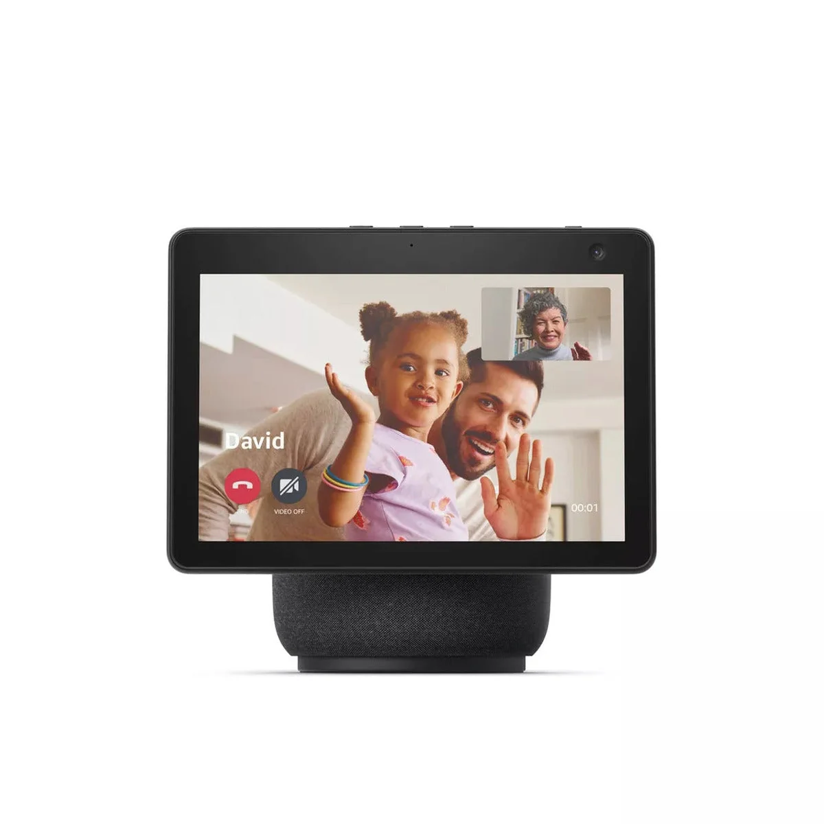 Amazon Echo Show 10 3rd Gen HD Smart Display With Alexa, 10.1in Screen, 13MP Camera, Charcoal
