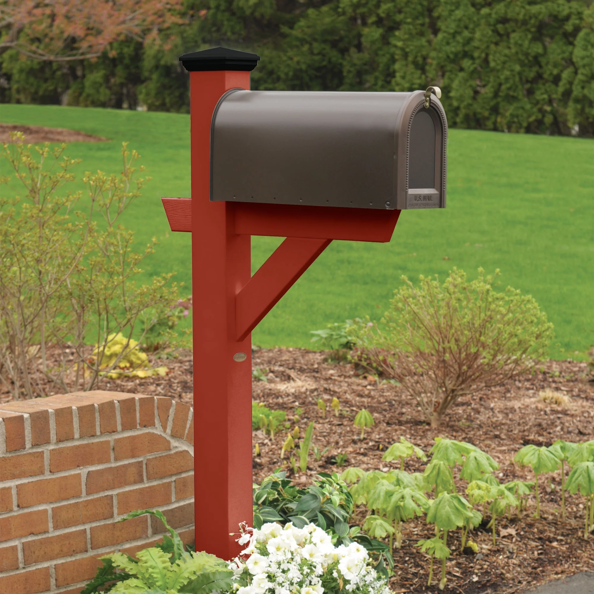 Highwood Hazleton Mailbox Post - In-Ground, 41" H, 4" x 4" Post