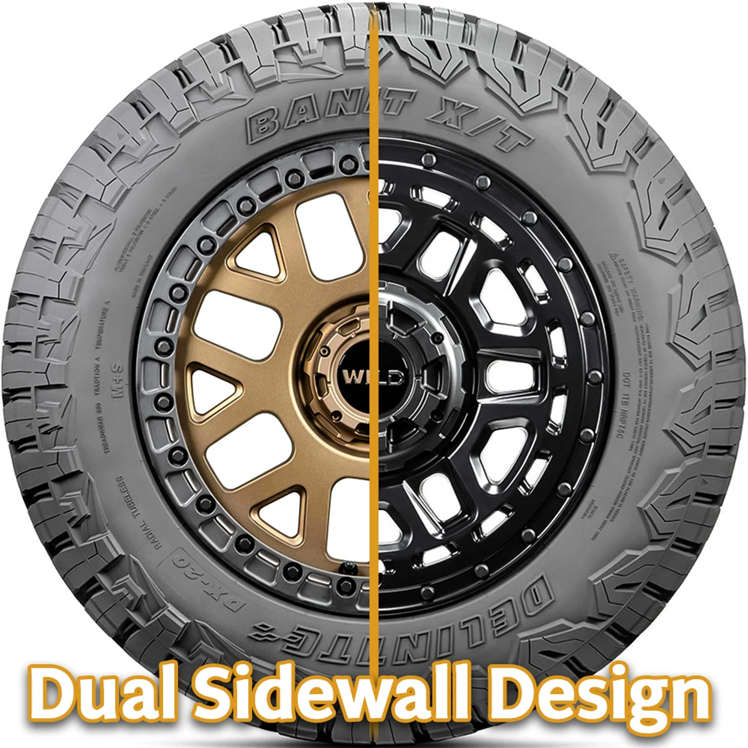 Delinte DX-20 Bandit X/T 235/55R17 103W Extreme Terrain Tire