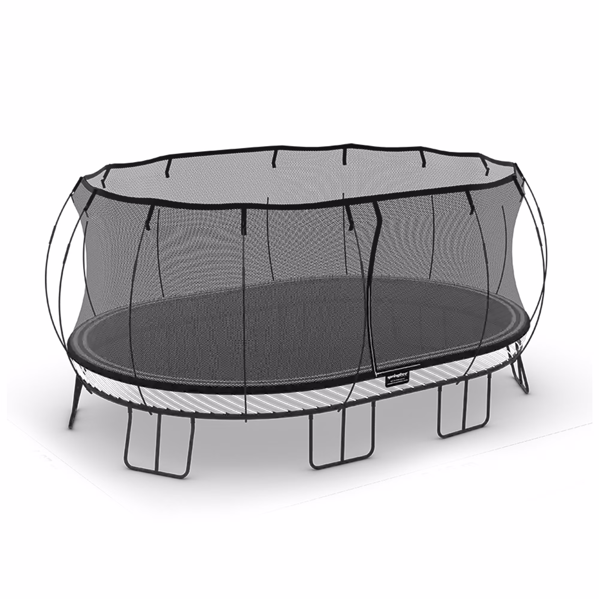 Springfree 8 x 13 ft Large Oval Trampoline w/ Safety Net & SoftEdge Mat