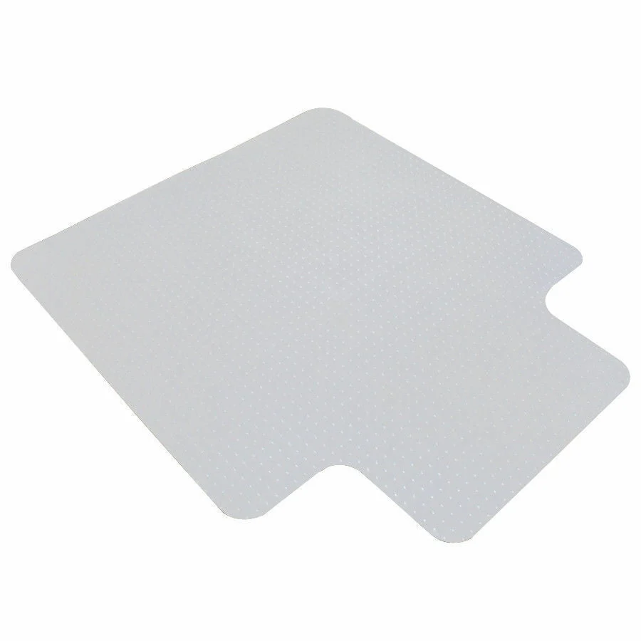 ZENSTYLE 48" X 36" X 1/8" Heavy Duty Carpet Chair Mat w/Lip, Transparent Chair mat for Office Chair Rug Carpet Floor Computer Desk Low and Medium Pile Carpets