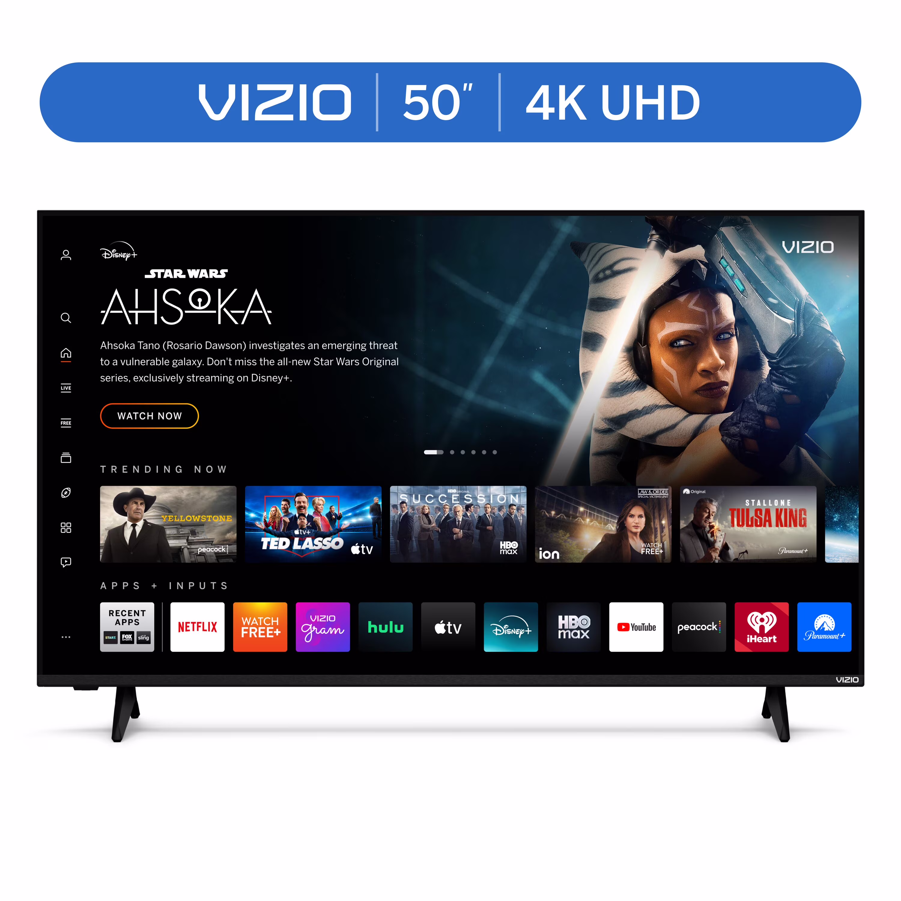 VIZIO 50″ Class 4K UHD LED HDR Smart TV (V4K50M-08)