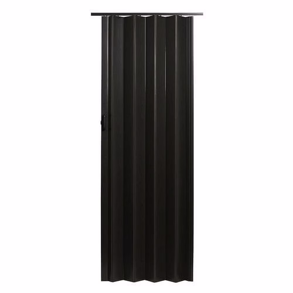 Homestyle Plaza Vinyl Folding Door fits 36″wide x 80″high Espresso