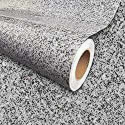 Instant Granite Countertop Vinyl Laminate Sheet - Peel & Stick - Durable Self-Adhesive Paper Roll Resists Heat, Stains, Water - Kitchen & Bath - 36 x 144 (3' x 12') - Marble Design - Luna Pearl