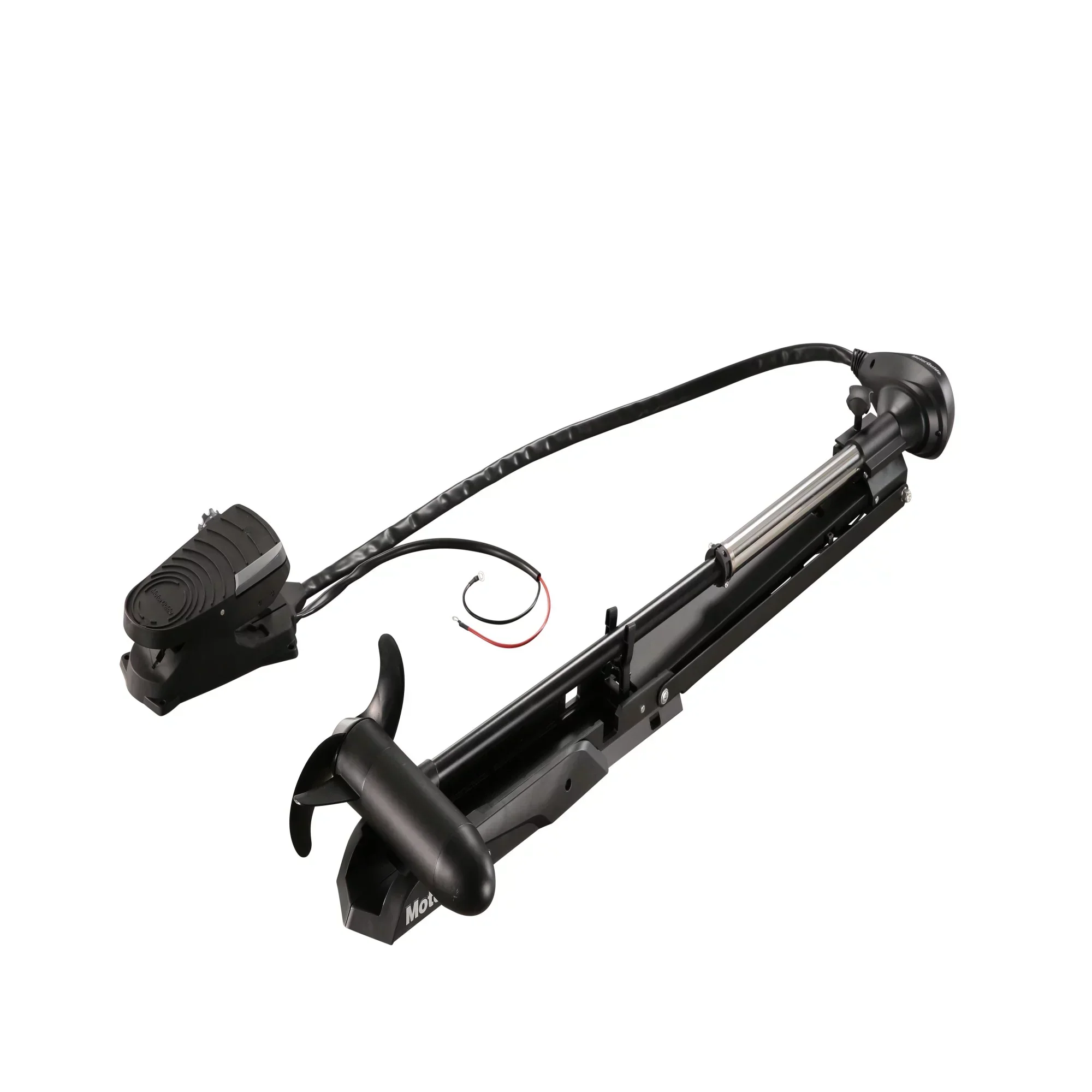 MotorGuide Freshwater Bow Mount Trolling Motor, Cable Steer, Foot-Control, 50-Inch Shaft, 55-Pound Peak Thrust - 940200100