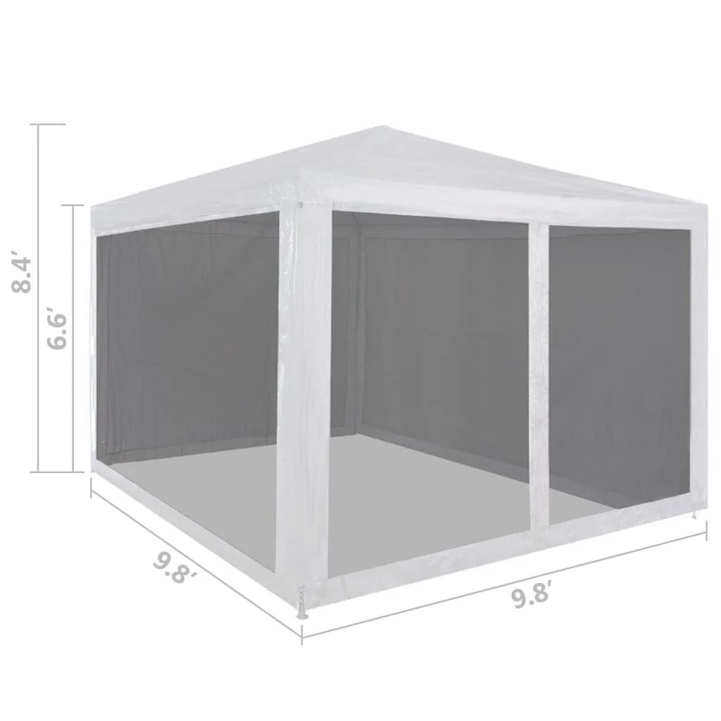 OnlineGymShop CB21810 10 x 10 ft. Outdoor Tent with Mesh Walls