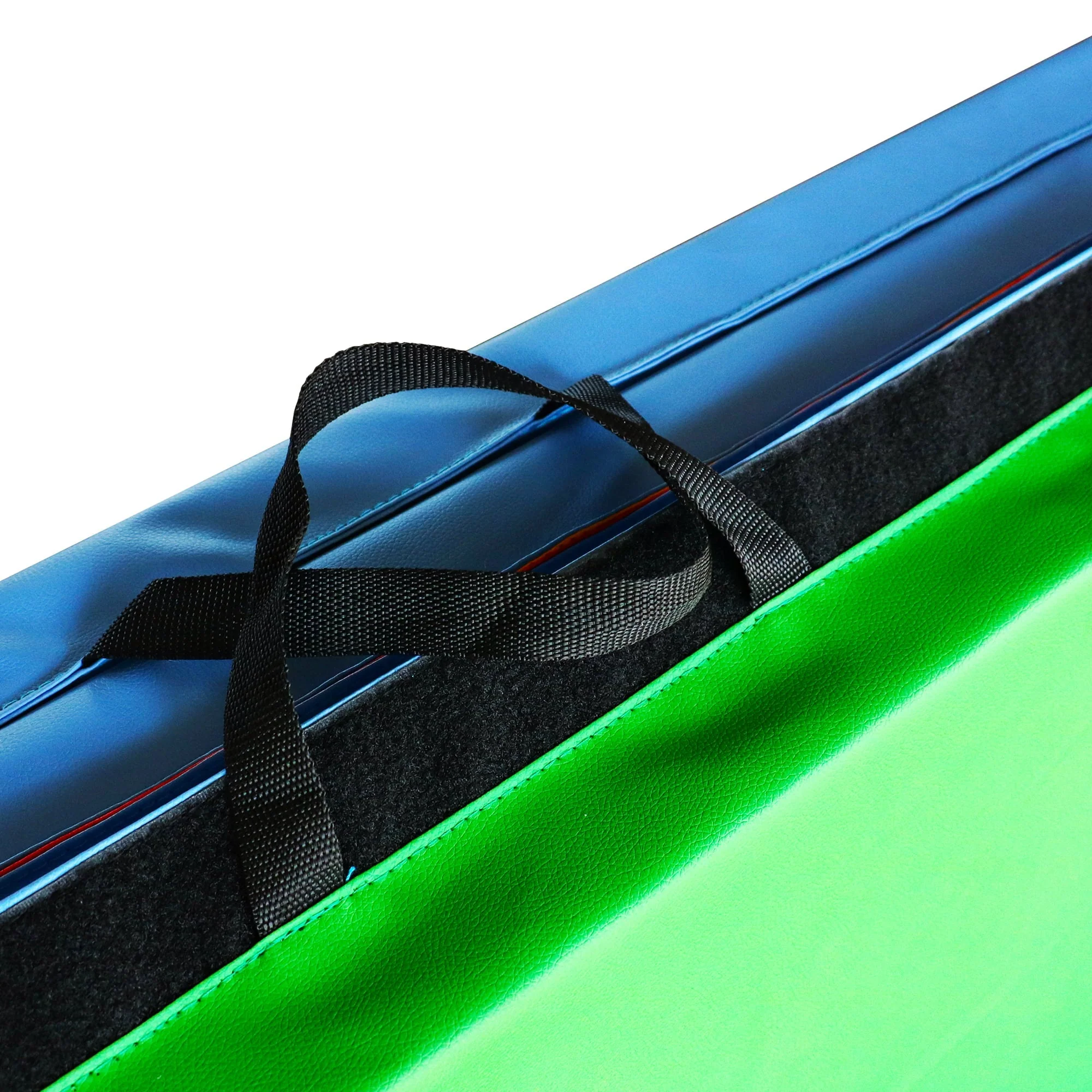 BalanceFrom All-Purpose 4 Ft. x 10 Ft. x 2 In. Extra Thick High Density Anti-Tear Gymnastics Flooring Gym Folding Exercise Aerobics Mats, Multi Color