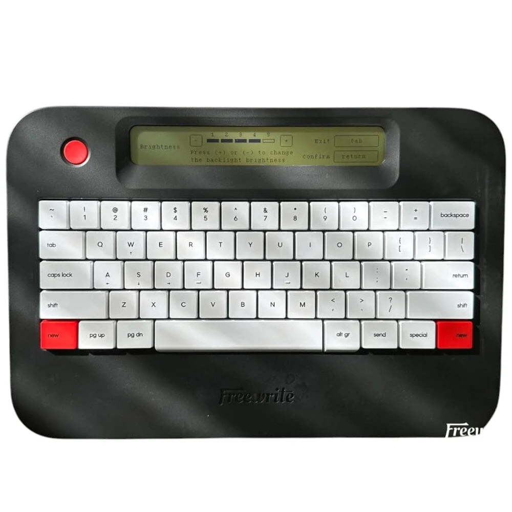 Freewrite Alpha Digital Typewriter – Backlit LCD, Wi-Fi Backup