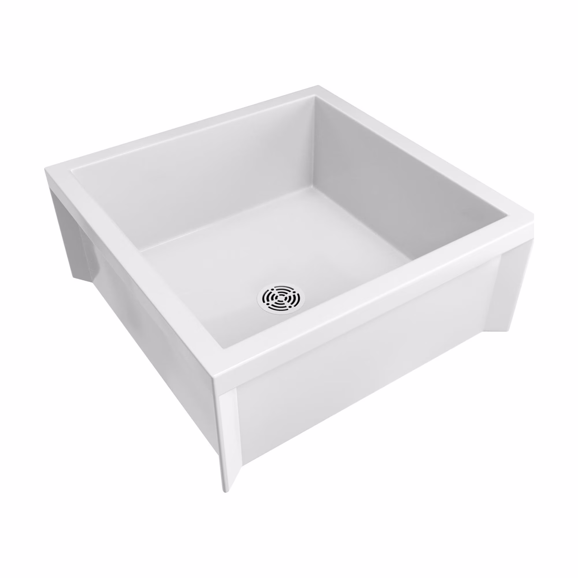 Proflo Pfmb2424 24″ X 24″ Floor Mounted Mop Service Sink – White