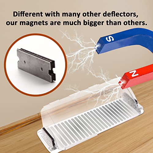 2 Pack Air and Heat Deflector for Vents, Sidewalls and Ceiling Registers