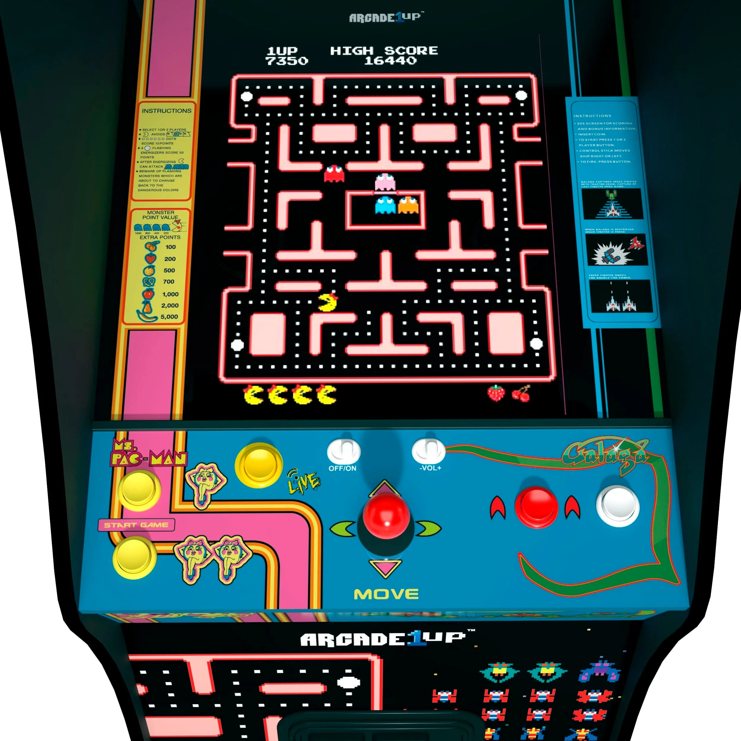 Arcade1Up Class of 81′ Deluxe Arcade Game, Blue – Retro Gaming Console